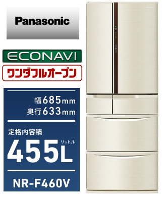 Panasonic NR-F460V-N | real-statistics.com