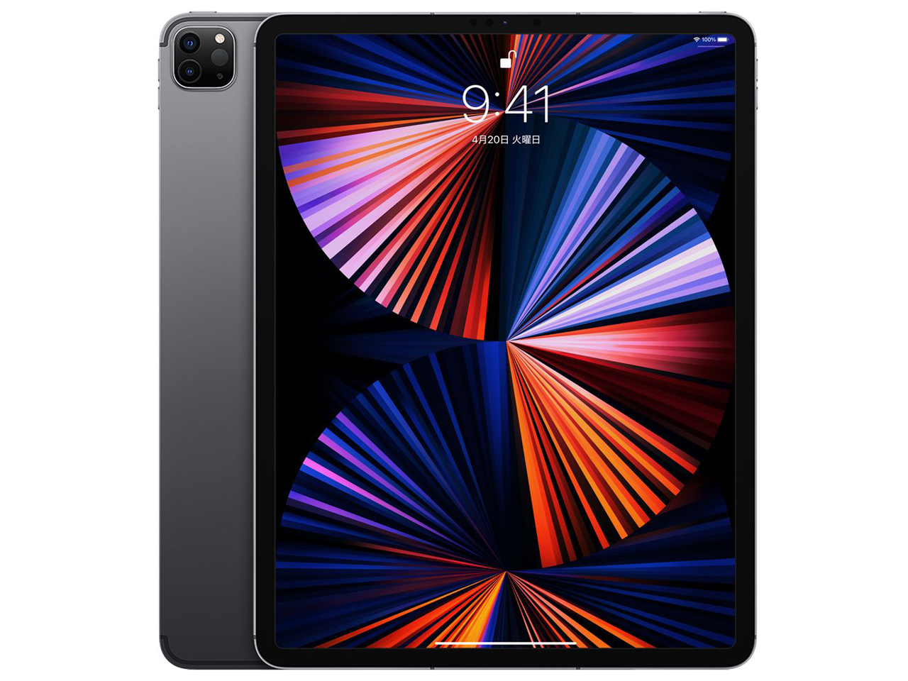 iPad Pro 12.9インチ 第5世代 Wi-Fi+Cellular 1TB 2021年春モデル MHRA3J/A SIMフリー [スペースグレイ]