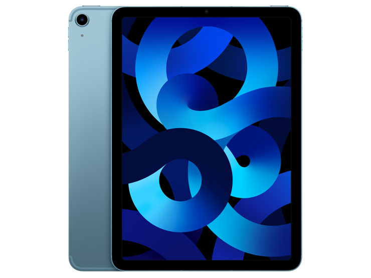 iPad Air 10.9インチ 第5世代 Wi-Fi+Cellular 64GB 2022年春モデル MM6U3J/A SIMフリー [ブルー]