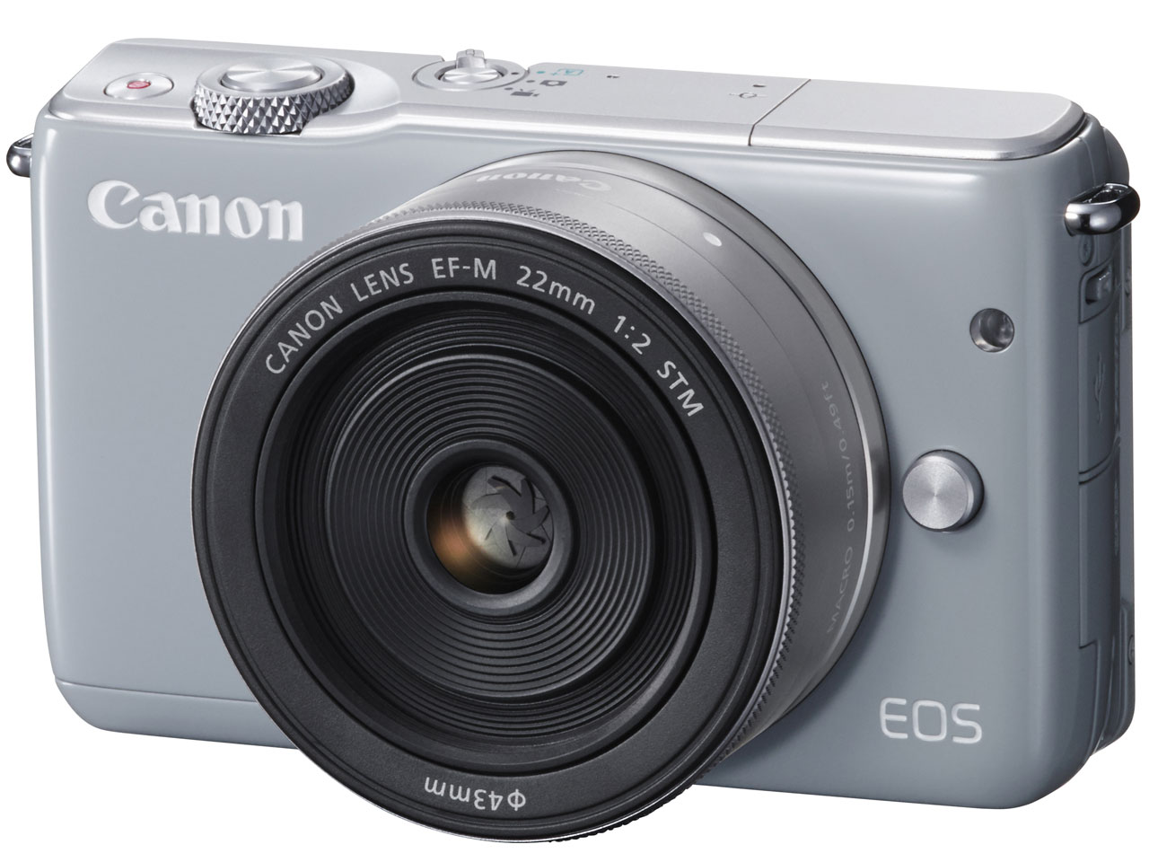 EOS M10 ダブルレンズキット [グレー]の価格 【CANON】と詳細ページ